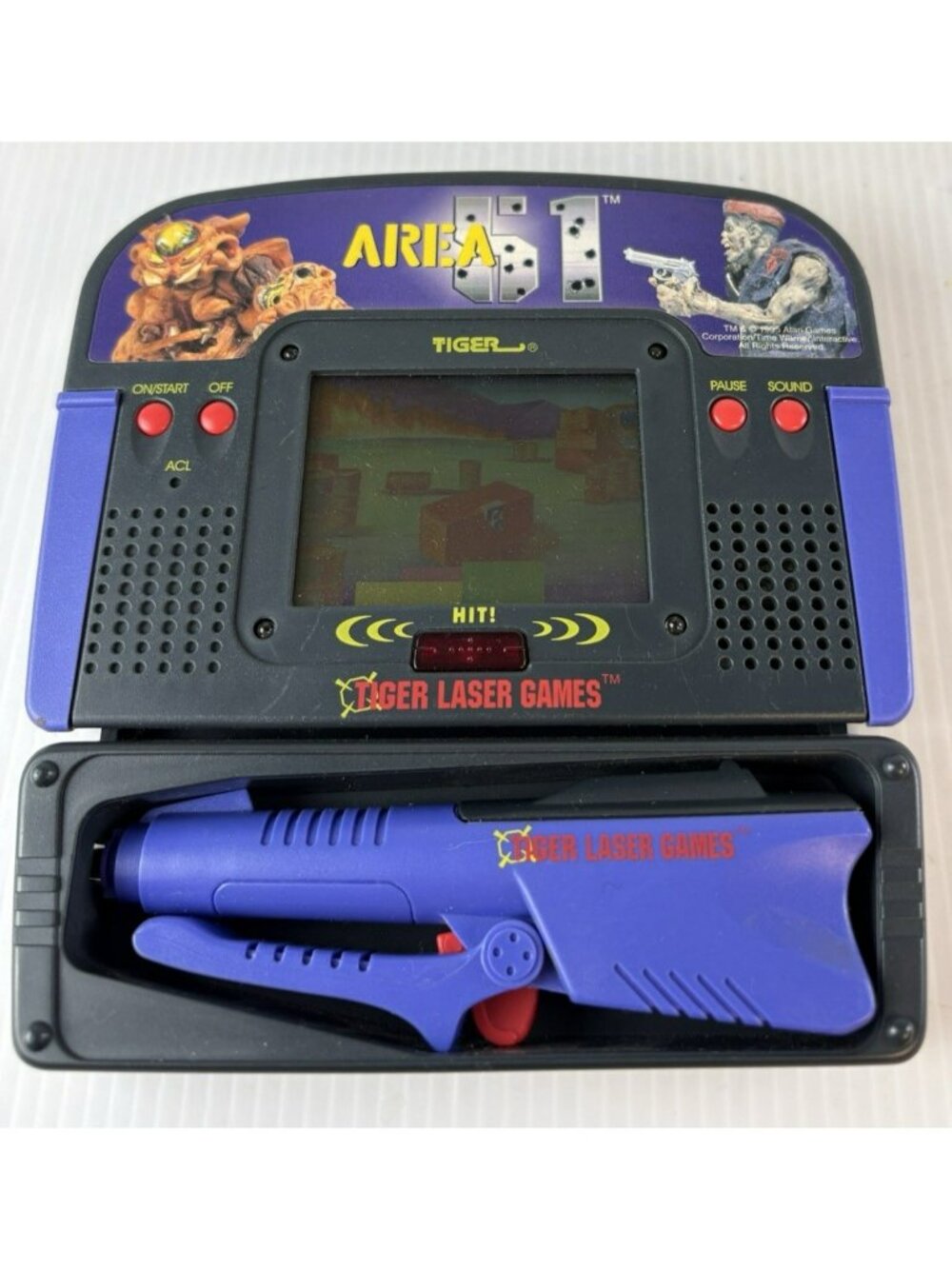 VTG Tiger Games Area 51 Laser Games Working with faulty Blaster